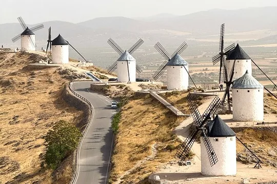 Madrid to Toledo & Don Quixote Windmills small-group Experience
