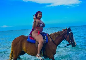 Saddle up for adventure! Horseback riding & Dunn's River Falls