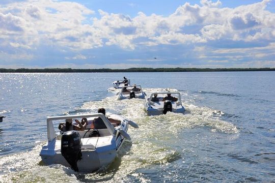 Best SpeedBoat and Snorkeling tour with Transfer from Cancun