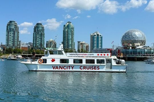 Vancouver Sightseeing Boat Cruise with Live Tour Guide