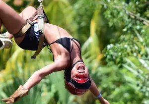 Maya Adrenaline Tour ATV Ziplines and Cenote Swim Day