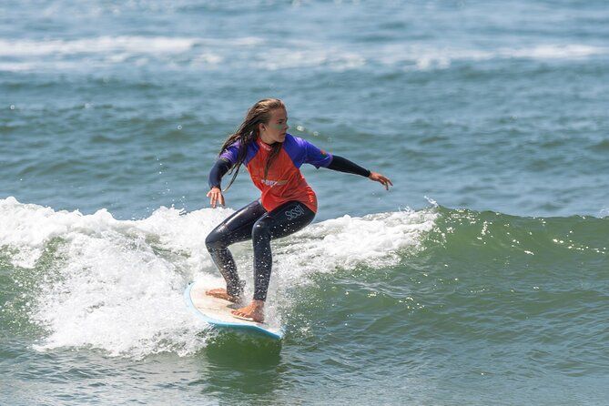 Surf Lessons for women with transportation