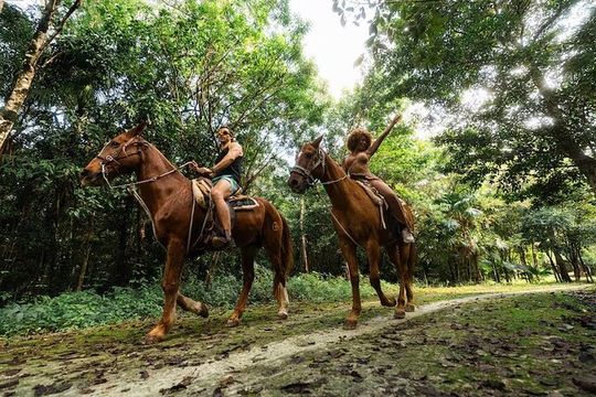 Experience ATV, Ziplines, Cenote and Horses Ride in Cancún