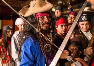 Cancun Pirate Ship Adventure : Dinner & Show at Sea 2 for 1 Deal