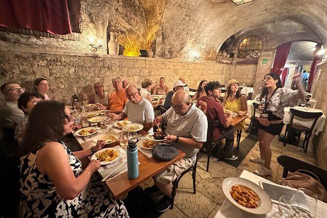 Underground Rome Tour: Food Wine and Hidden Treasures Sightseeing