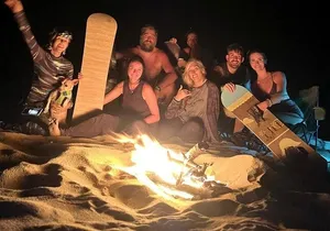 Camping with Sandboarding and Sunset Massages