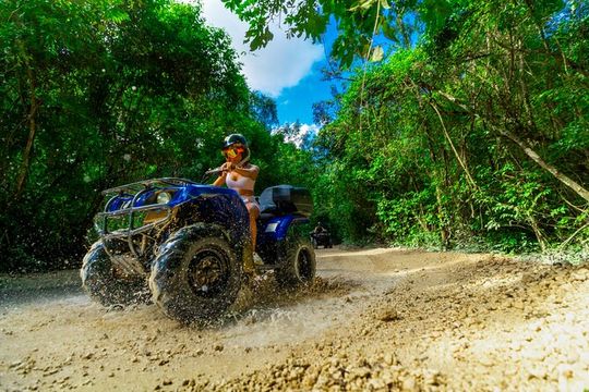 Ultimate Adventure Combo ATV, Ziplines and Cenote