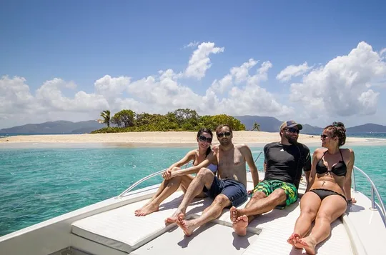 Island Boat Tour in and around the stunning waters of the British Virgin Islands