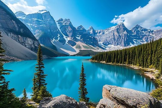 Minibus Tour at Calgary Lakes and Canyon