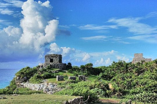 Historic Tulum, Mayan Village and Tankah Cenotes Tour