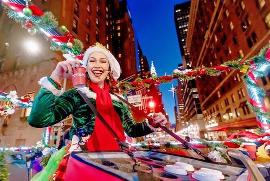 NYC Holiday Lights Sightseeing Bus Tour