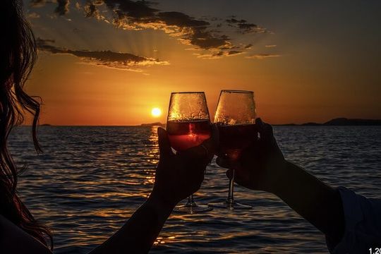 Shared Cabo Sunset Cruise with Open Bar and Scenic Views