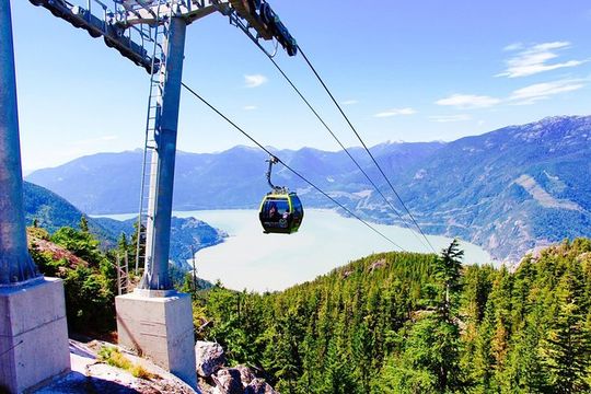 Private Tour: Sea to Sky with Gondola & Britannia Mine Museum from Vancouver