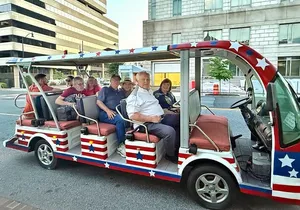 DC Monuments Day or Night American History Electric Cart Tour
