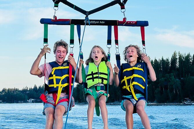 Parasailing Adventure Over Flathead Lake