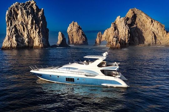 ALL INCLUSIVE Luxury 70 ft. Azimut Yacht in Cabo San Lucas
