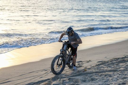 Baja Desert and Beach Electric Bike Adventure with Buffet