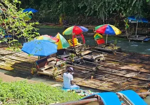 Great River Bamboo Rafting and ATV Quad Bike Tour in Jamaica