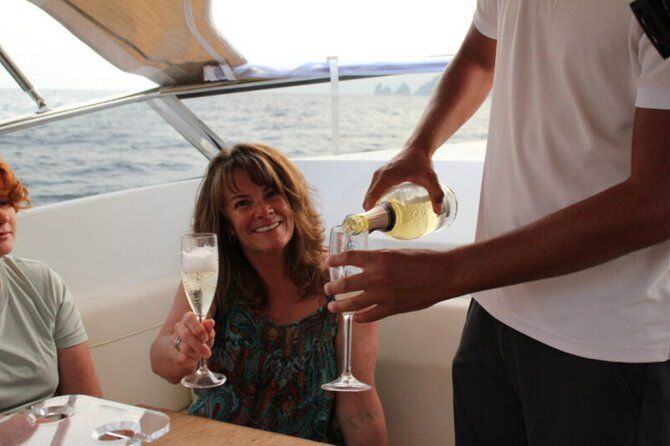 Private Deluxe Amalfi Coast Sunset Yacht Cruise with Aperitif