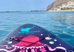 Paddle surfing EN Las Teresitas