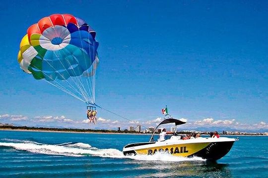 Parasailing Flight Experience from Cancun