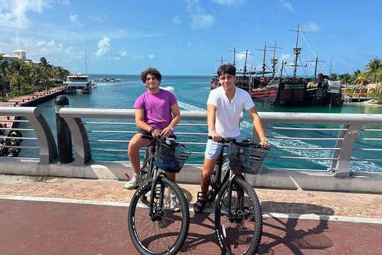 Bicycle Tour of Cancun Scenic Paths & Palm Trees #1 Tour 1.5hr