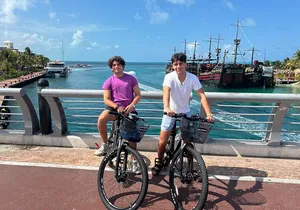 Bicycle Tour of Cancun Scenic Paths & Palm Trees #1 Tour 1.5hr