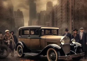 2 hour - Private Gangsters and Ghosts Vintage Car Tour