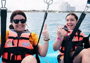 Parasailing and Snorkeling Combo Package from Cancun
