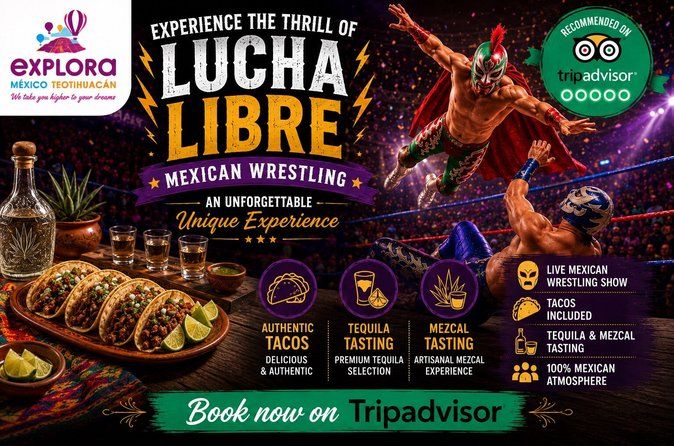 Wrestling + Tacos and Mezcal + Mask Included