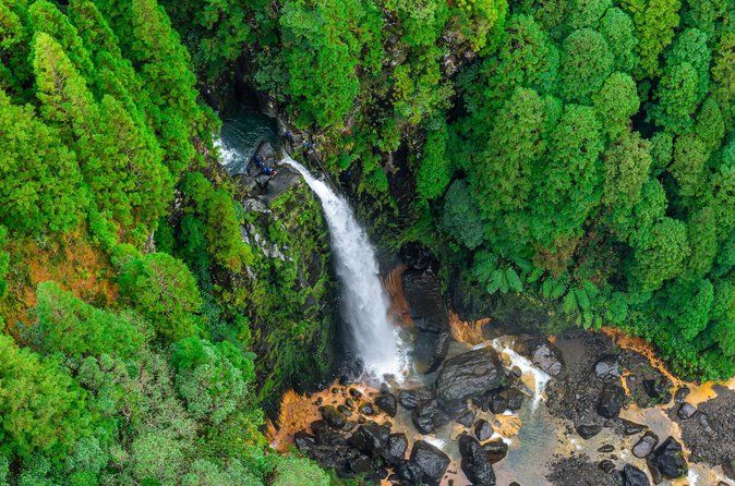 São Miguel: Level 3 Wild Canyoning in Lombadas, Azores