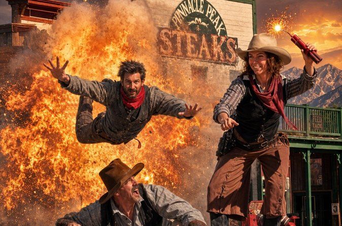 Pistoleros Wild West Show Ticket, Tucson, Arizona