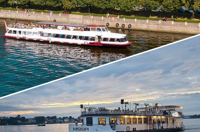 Riga panorama trip - River boats "VECRĪGA" and "MISISIPI"