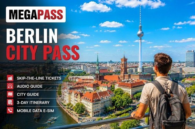 Berlin Panoramapunkt, 24h Bus, Cruise & Audio Tours