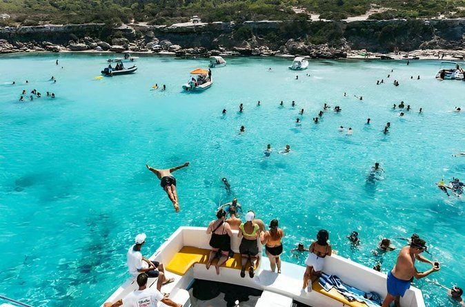 Blue Lagoon Boat Adventure with Bus Transfer from Paphos