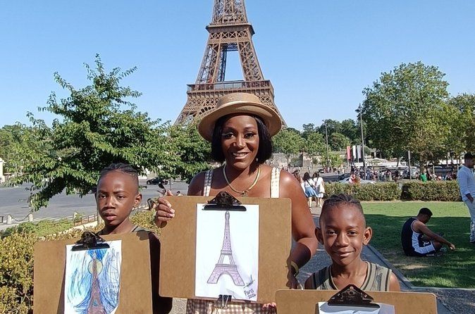 Eiffel Tower Drawing Workshop at the Eiffel Tower