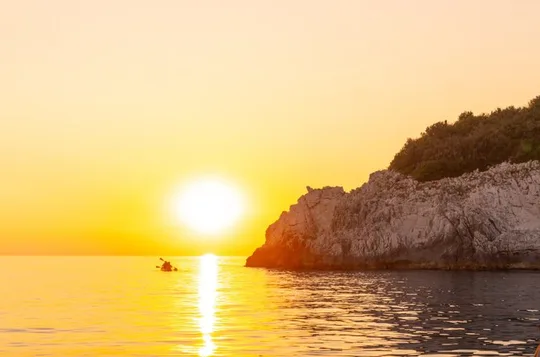Himarë Sunset Kayak and SUP Tour to Filikuri Beach