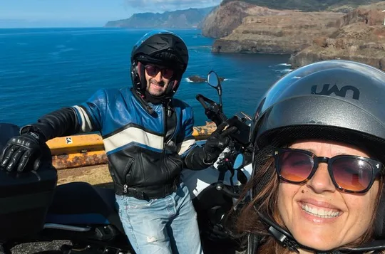 Motorcycle Half-Day Madeira Island East / West Tour (Self-Driven)