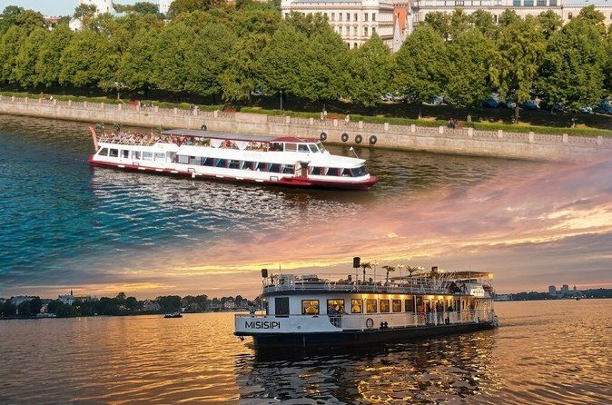 Riga panorama trip - River boats "VECRĪGA" and "MISISIPI"