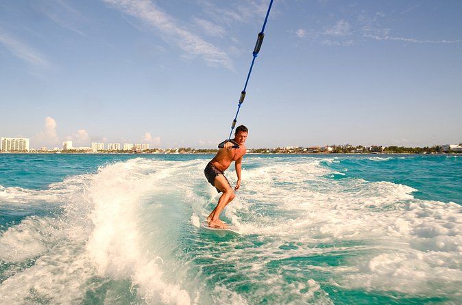Luxury Private Wakesurf & Wakeboard Experience in Cancun 2 Hours