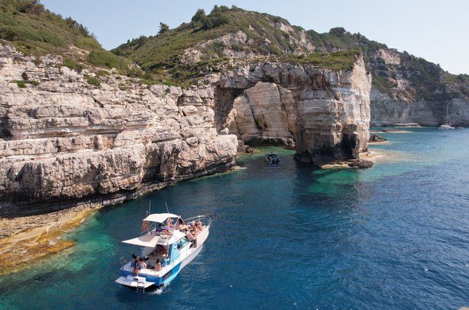 Paxos Antipaxos and Blue Lagoon Day Full Day Semi-Private Cruise