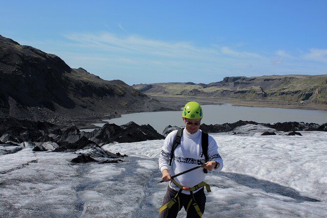 Private Black Sand Beach, Glacier Hike and Waterfalls