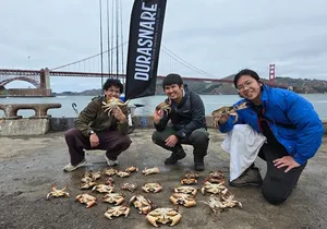 Learn to Catch and Cook Crab under Golden Gate Bridge SF