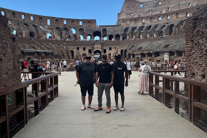 Rome Colosseum Arena Access & Exclusive Private Golf Cart Tour