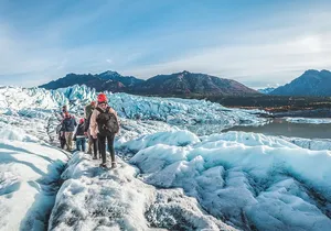 Matanuska Glacier Guided Hike – Anchorage Pickup