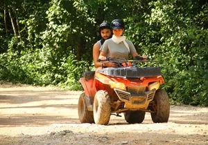 1 Day ATV, Horse Ride, Ziplines and Cenote Adventure