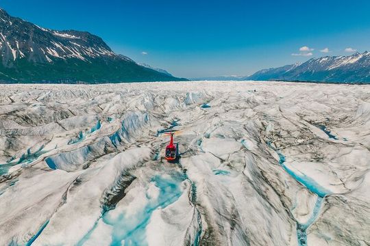 Knik Glacier Helicopter Flight-90 Mins-1 Landing-Anchorage Area
