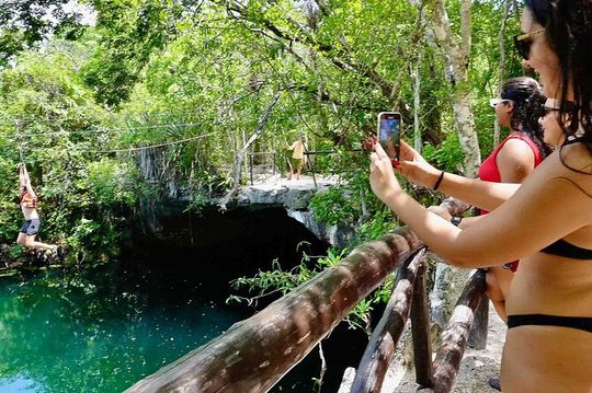 Private Tulum Ruins, Akumal Turtle Snorkel, and Cenote Tour