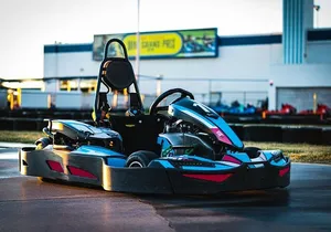 3 Euro High Speed Go Kart Races on the Longest track in Las Vegas