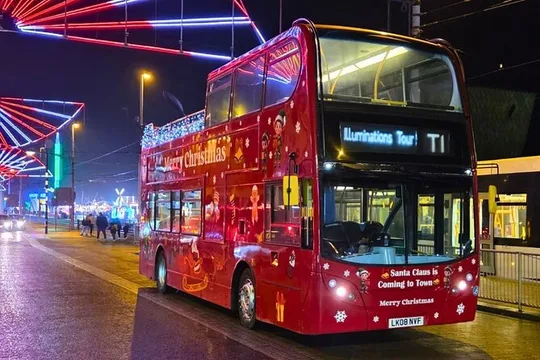 Blackpool Illuminations Open-top bus tour